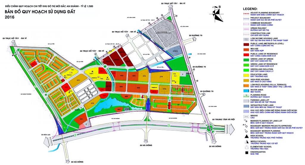 Quy hoạch chi tiết Mailand Hanoi City