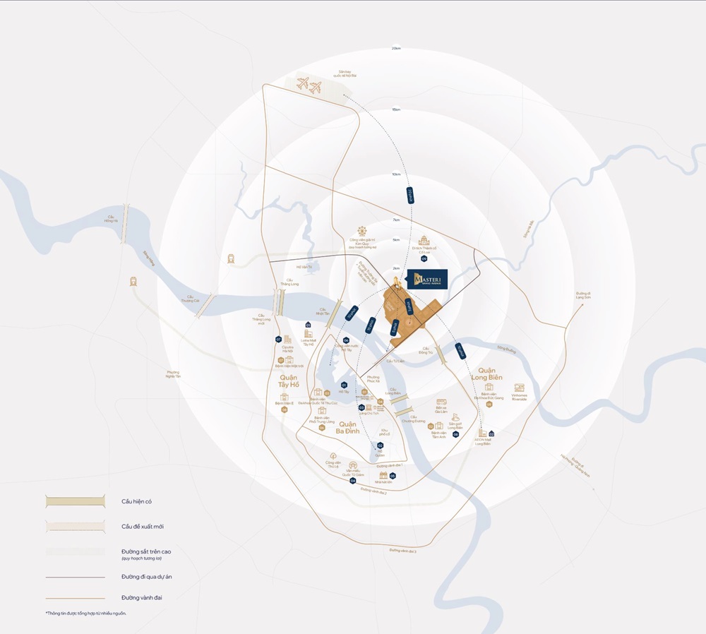 Masteri Grand Avenue sở hữu vị trí vàng trong lòng đại đô thị Vinhomes Global Gate